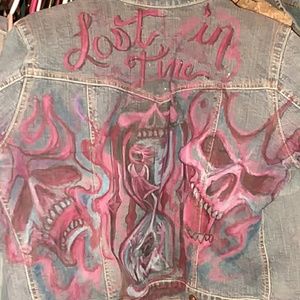 Sqeeze/Jean Jacket /One of a kind